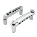 ABR-1タイプ Tune-O-Matic ギター用ブリッジ ストップテイルピース セット、クローム