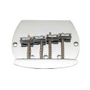 Pro 弦ピッチ19mm 4弦ベースブリッジ ミュージックマン用、クローム(2)