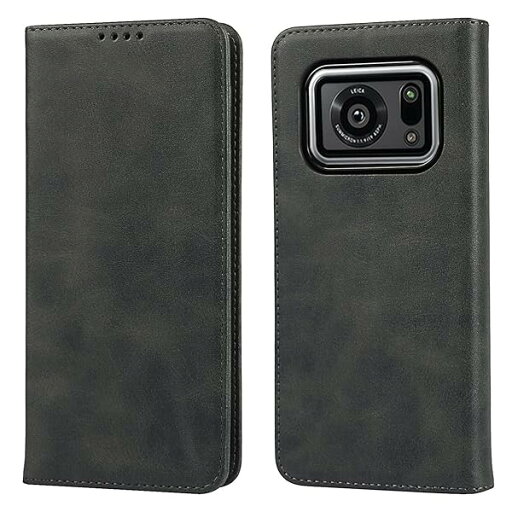 AQUOS R6 ケース 手帳型 アクオス r6 ケース 耐衝撃 耐久性 耐摩擦 docomo SH-51B スマホケース SH-M22 Sharp シャープ A101SH カード収納 レザー-紳士黒 AQUOS R6 ケース 手帳型 アクオス r6 ケース 耐衝撃 耐久性 耐摩擦 docomo SH-51B スマホケース SH-M22 Sharp シャープ A101SH カード収納 レザー-紳士黒