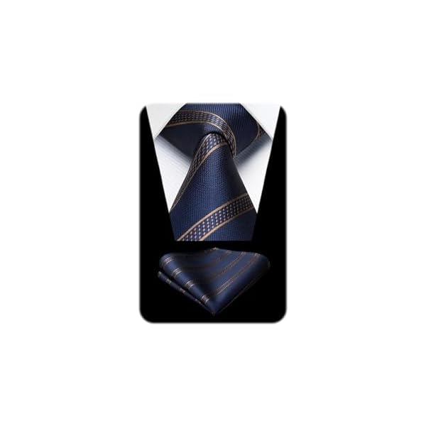 ネービー ネクタイ メンズ ビジネス ネクタイ セット メンズ おしゃれ シルク ブランド ストライプ 就活 結婚式 入学式 卒業式 プレゼントHC-01