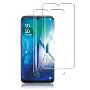 【2枚セット】for OPPO Reno A ガラスフィルム for OPPO Reno A フィルム 専用対応 ガラスフィルム 強化ガラスfor OPPO Reno A 液晶保護フィルム 硬度9H 高透過率 日本旭硝子素材AGC 気泡ゼロ 飛散防止