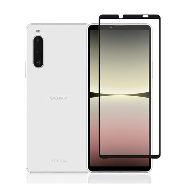 For Sony Xperia 10 V 5G ガラスフィルム エクスペリア 10 V SO-52D SOG11 全面保護 フィルム 強化ガラス 液晶保護フィルム 【干渉しない/指紋防止/貼り付け簡単/気泡ゼロ/旭硝子/硬度9H】