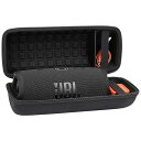 (ケースのみ)JBL Charge5/Charge4 Bluetoothスピーカー 専用保護収納ケース完全対応- (ブラック)