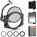 【新型】 角型ハーフNDフィルターセット ソフトGND8+ND1000減光フィルター+CPLフィルター+新型フィルターホルダー【メーカー直営店】 (ホルダー+G...