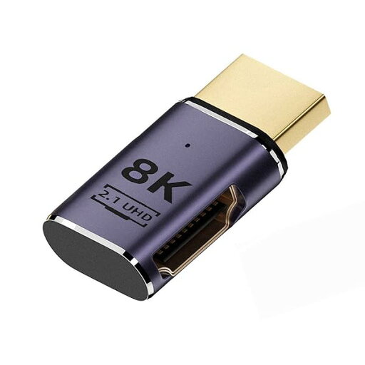 8Kケーブル HDMIオス-HDMI 2.1メス フラット 水平 90度 直角 UHD 延長アダプター 8K 60hz HDTV対応 8Kケーブル HDMIオス-HDMI 2.1メス フラット 水平 90度 直角 UHD 延長アダプター 8K 60hz HDTV対応
