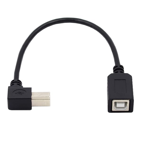 Type B オス-メス USB 2.0 延長ケーブル 
