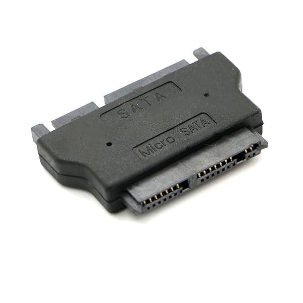 アダプタ1.8「Micro SATA 7+9 16ピンSSDハードディスクから2.5」SATA 7+15 22ピンアダプタ