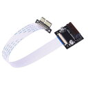 PCI-E X1 延長アダプター PCI Express X1 ロープロファイル 角度付きライザー カード エクステンダー 再配置アダプター