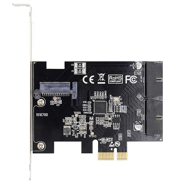 カード5 Gbps 19 Pin 20 Pin USB 3.0フロントパネルコネクタからコンピュータボードへのPCI-E 1 X Expressアダプタ