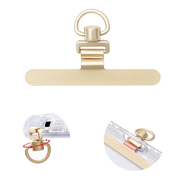 スマホストラップ ストラップホルダー 【極薄0.2mm・360°旋回式・浮きなし湾曲した構造】 金属製タグパッチ ステンレス鋼 メッキ仕上げ スマホショルダー 携帯ストラップホルダー 薄型 丈夫10kgまでの荷重量 スマホケースに挟む 全機種対応 充