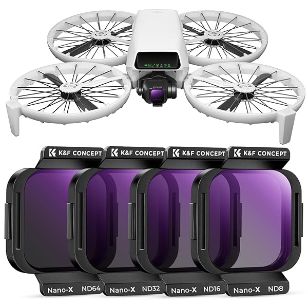 DJI FlipNDե륿å (ND8+ND16+ND32+ND64) ե륿 AGCإ饹 28إʥΥƥ...