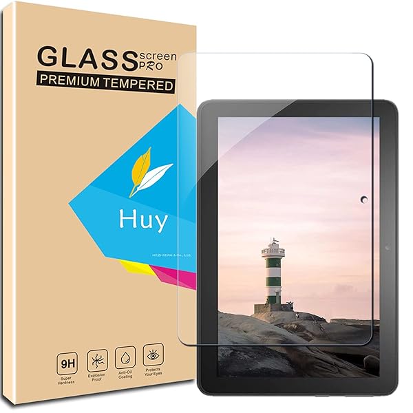 NewモデルFire HD 8/ 8 Plus 用のガラスフイルム Fire HD 8 2020年発売 第10世代 用 日本旭硝子製 強化ガラス 液晶 保護フィルム 貼り付け簡単 硬度9H 防指紋 透過率98.5%