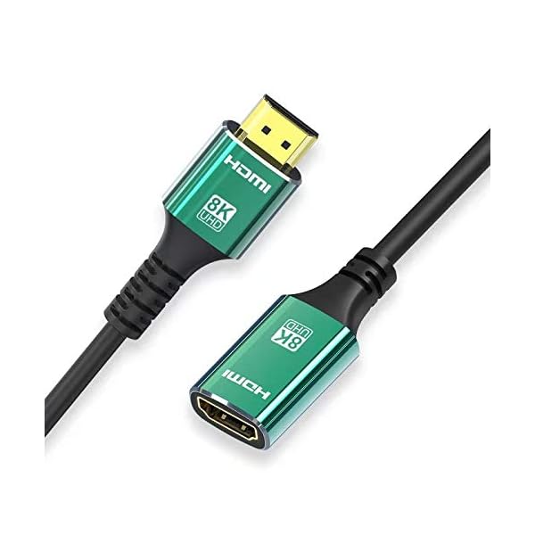 HDMI 2.1ケーブル HDMI ウルトラHD UHD 8K 60hz 4K 120hz 延長ケーブル 48GB オーディオイーサネットHDMIコード付き