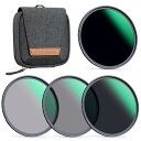 58mm NDフィルターセット ND4+ND8+ND64+ND1000 日本製AGC光学ガラス HD超解像力 低い反射率 28層ナノコーティング 超薄 撥水防汚キズ防止 フィルターバッグ付き【メーカー直営店】(2)