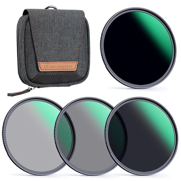 72mm NDフィルターセット ND4+ND8+ND64+ND1000 日本製AGC光学ガラス HD超解像力 低い反射率 28層ナノコーティング 超薄 撥水防汚キズ防止 フィルターバッグ付き【メーカー直営店】