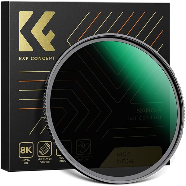 82mm NDフィルター ND64 28層ナノコーティング 光学ガラス 撥水防汚キズ防止 減光フィルター(NANO-Xシリーズ)【メーカー直営店】