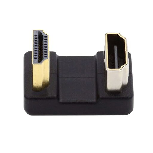 4Kケーブル 360度下向き 反対 U字型 バックアングル Type-A HDMI 1.4 オス - HDMI メス 延長アダプター コンバーター 4Kケーブル 360度下向き 反対 U字型 バックアングル Type-A HDMI 1.4 オス - HDMI メス 延長アダプター コンバーター