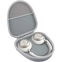 【収納ケース】 Soundcores Space one/Space Q45/Life Q30/Life Q35/Life Q20/Q20i /Space One Pro ワイヤレス ヘッドホン 専用ケース ホワイト-