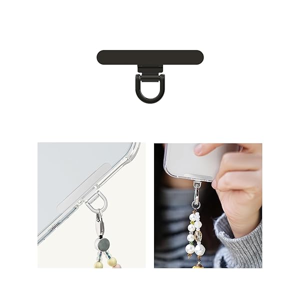 スマホ ストラップホルダー 超ミニタイプ【革新設計・マナーと充電口両用・320度回転】極薄0.2mm 浮き..