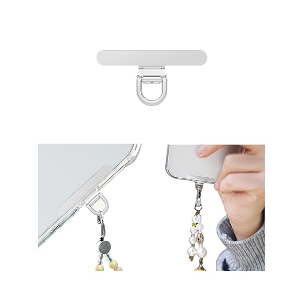 スマホ ストラップホルダー 超ミニタイプ【革新設計・マナーと充電口両用・320度回転】極薄0.2mm 浮き..