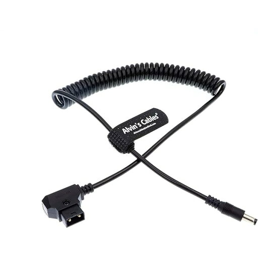 KiPRO LCD モニター 用の Anton Bauer 電源 タップ D tap to 2.1 DC 12v コイル ケーブル KiPRO LCD モニター 用の Anton Bauer 電源 タップ D tap to 2.1 DC 12v コイル ケーブル