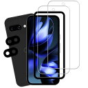 Google Pixel 9a ガラスフィルム【2+2枚入り+ガイド枠付き】 国産硝子素材製 全面保護 強化ガラス グーグルピクセル 9a保護 フィルム