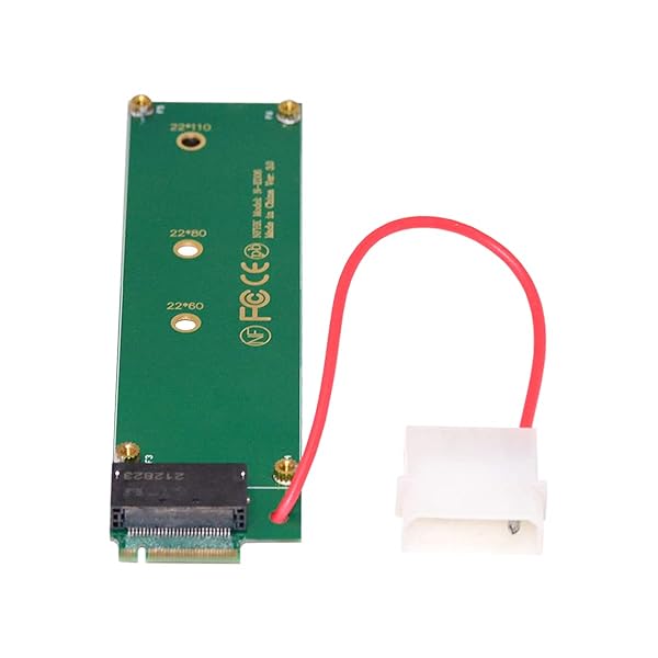 ルーラー 1U GEN-Z EDSFF ショート SSD E1.S - NVMe NGFF M-Key 4X ホストキャリアアダプター 電源付き