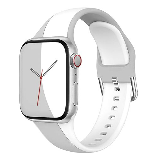 アップルウォッチ バンド シリコン コンパチブル apple watch バンド バイカラー 柔らかい 40mm 41mm 38mm 44mm 45mm 46mm 49mm 42mm iWatch Series 10/9/8/7/6/5/4/3/2/ アップルウォッチ バンド シリコン コンパチブル apple watch バンド バイカラー 柔らかい 40mm 41mm 38mm 44mm 45mm 46mm 49mm 42mm iWatch Series 10/9/8/7/6/5/4/3/2/