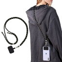 スマホストラップ ネックストラップ 携帯ストラップ ナイロン製 首掛けストラップ 肩掛けストラップ 長さ調整可能 紛失/落下防止 忘れ物防止 軽量 耐久性強化版 (ストライプ11)