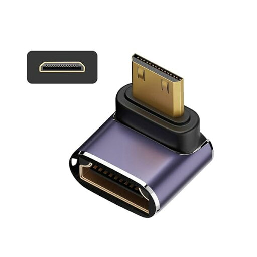 8 K下角ミニHDMI公転HDMI 2.1マザーUHD拡張ゴールドコンバータアダプタは8 K 60 hz HDTVをサポートする 8 K下角ミニHDMI公転HDMI 2.1マザーUHD拡張ゴールドコンバータアダプタは8 K 60 hz HDTVをサポートする