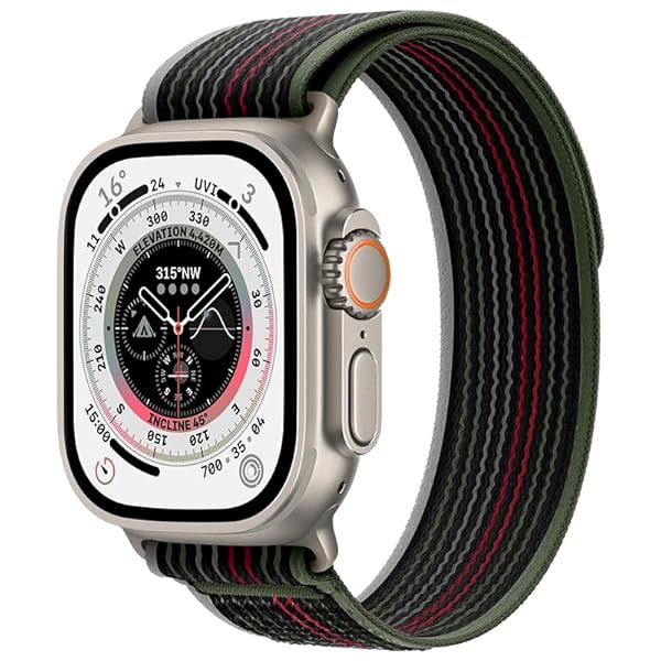 コンパチブル トレイルループ apple watch Ultra バンド 49mm/45mm/46mm/44mm/42mm 41mm/40mm/38mm 軽量 ソフト 快適 iwatch バンド apple watch Ultra2/Ultra/10