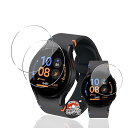 用 Galaxy Watch FE 40mm ガラスフィルム 保護フィルム 【3枚セット 国産AGC旭硝子素材】 用 Galaxy Watch FE 強化ガラス...