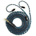 【KBEAR ST12】2pin4.4mm kbearケーブル リケーブル 8本編み込み 高純度 4N 無酸素銅に銀メッキ アルミニウム陽極酸化プロセス SE846/SE535/SE215/SE315/SE425/SE215-PROイヤホンに適用 イ