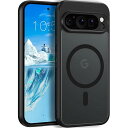 Google Pixel 9 Pro XL ケース Magsafe対応 グーグル ピクセル 9 プロ XL 6.8" TPUバンパー 半透明 スマホケース グーグル ピクセル9 ProXL 薄型 人気 落下防止 耐衝撃 ピクセル9 ProXL ワイヤ
