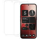 【2枚入り】Nothing Phone 2a ガラスフィルム (2枚) 国産硝子素材製 Phone 2a 強化ガラス 保護 フィルム