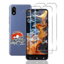 用 ZTE かんたんスマホ4 A402ZT ガラスフィルム 2枚 【国産AGC旭硝子素材】 用 かんたんスマホ 4 フィルム 硬度9H 耐衝撃 用 A402ZT...