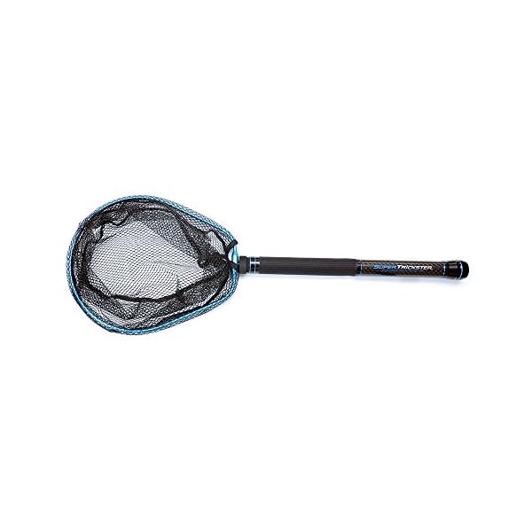 ランディングネット スーパートリックスターネット 380cm ブルー×シルバー STN-380BL