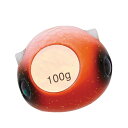 タイラバ 紅牙 ベイラバーフリーTG α ヘッド 120g 紅牙オレンジ ルアー