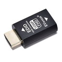(イヴァンラック) HDMI EDIDエミュレーター パススルー 第3世代 プレミアムアルミニウム エミュレーターアダプター不要 Mac ThunderboltからHDMIスイッチ/エクステンダー/AVレシーバー/ビデオスプリッターに対応 1920x