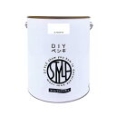 ペンキ 塗料 STYLE DIYペンキ(缶タイプ) 4kg スノウホワイト 水性 つやなし 屋内 日本製 4976124887703