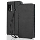 AQUOS Wish3 ケース 手帳型 AQUOS Wish3 SH-53D A302SH A303SH スマホケース レザー カード収納 内蔵マグネット式 ブ...