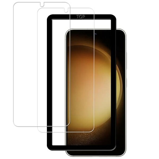 【2枚入り+ガイド枠付き】Galaxy S23 FE ガラスフィルム (2枚) 国産硝子素材製 全面保護 強化ガラス ギャラクシー s23 fe 保護 フィルム 【2枚入り+ガイド枠付き】Galaxy S23 FE ガラスフィルム (2枚) 国産硝子素材製 全面保護 強化ガラス ギャラクシー s23 fe 保護 フィルム