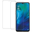 【2枚入り】OPPO Reno Aガラスフィルム (2枚) 国産硝子素材製 Reno A強化ガラス OPPO Reno A 保護 フィルム