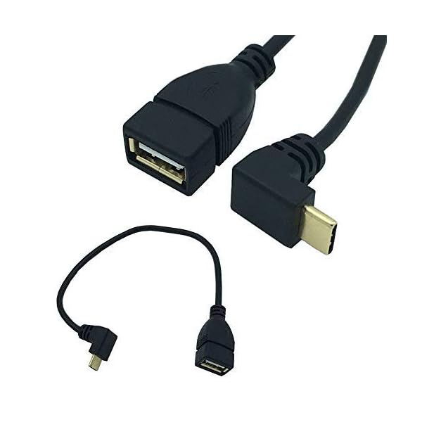 USB 3.1 Type C 延長ケーブル、TYPE C To USB 2.0 A オスにメス 変換 延長ケーブル 標準16線 高速充電 10Gbps 高速データ転送 対応 タイプ-C オス