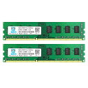 DDR3 1333MHz PC3-10600 240 Pin DIMM 8GB Kit (2x4GB) 電圧 1.5V 2RX8 CL9 デスクトップPC用メモリ(2)