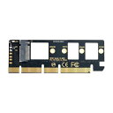 NGFF M-Key NVME M.2 SSD - PCI-E Express 3.0 PCI-E4.0 16x X4アダプター ブラケットなし(2)