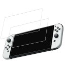 ガラスフィルム Switch 有機ELモデル 用 (2枚)ガラスフィルム日本旭硝子素材採用 全面 保護フィルム 強化ガラス フィルム保護フィルム