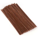 手芸モール 工作モール 単色 茶色 6mm 約100本 カラーモール クラフトモール 骨格モール DIY飾り物 造形材料 学校 手作り素材 クリスマスツリー飾り ブラウン