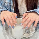 ネイルチップ ミディアム 24枚入り ネイルチップ ショート 人気 和風 かわいい シンプル おしゃれ つけ爪 ショート 春夏 花嫁ネイル 光沢 成人式 入学式 卒業式 結婚式パーティー ネイル チップ秋冬 ツールキット付属(#ZBL29)