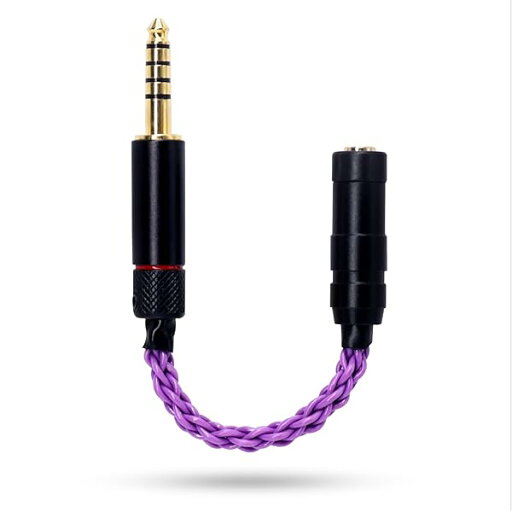 変換ケーブル バランス接続ケーブル ジャック 変換 4.4mm 五極(オス)→ 3.5mm 三極(メス)8芯 10cm 変換ケーブル バランス接続ケーブル ジャック 変換 4.4mm 五極(オス)→ 3.5mm 三極(メス)8芯 10cm